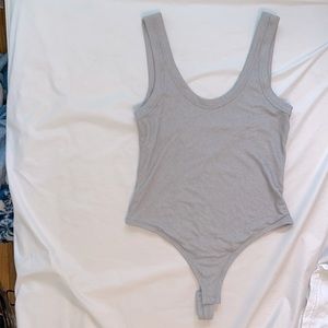 Alexander Wang x Uniqlo grey bodysuit size L